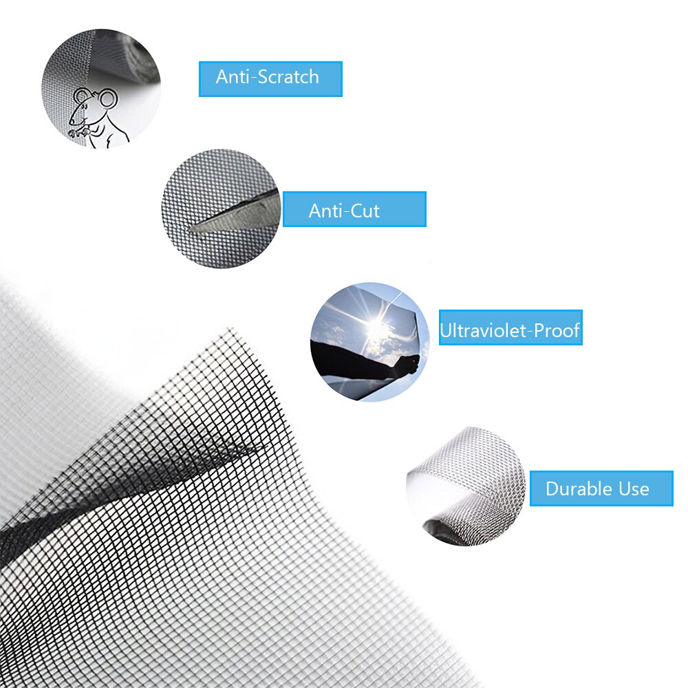 Multifunction Pet Magnetic Door For Dog Abs And Nylon Net Pet Screen Door Automatic Lockable Flap Screen Door For Dogs