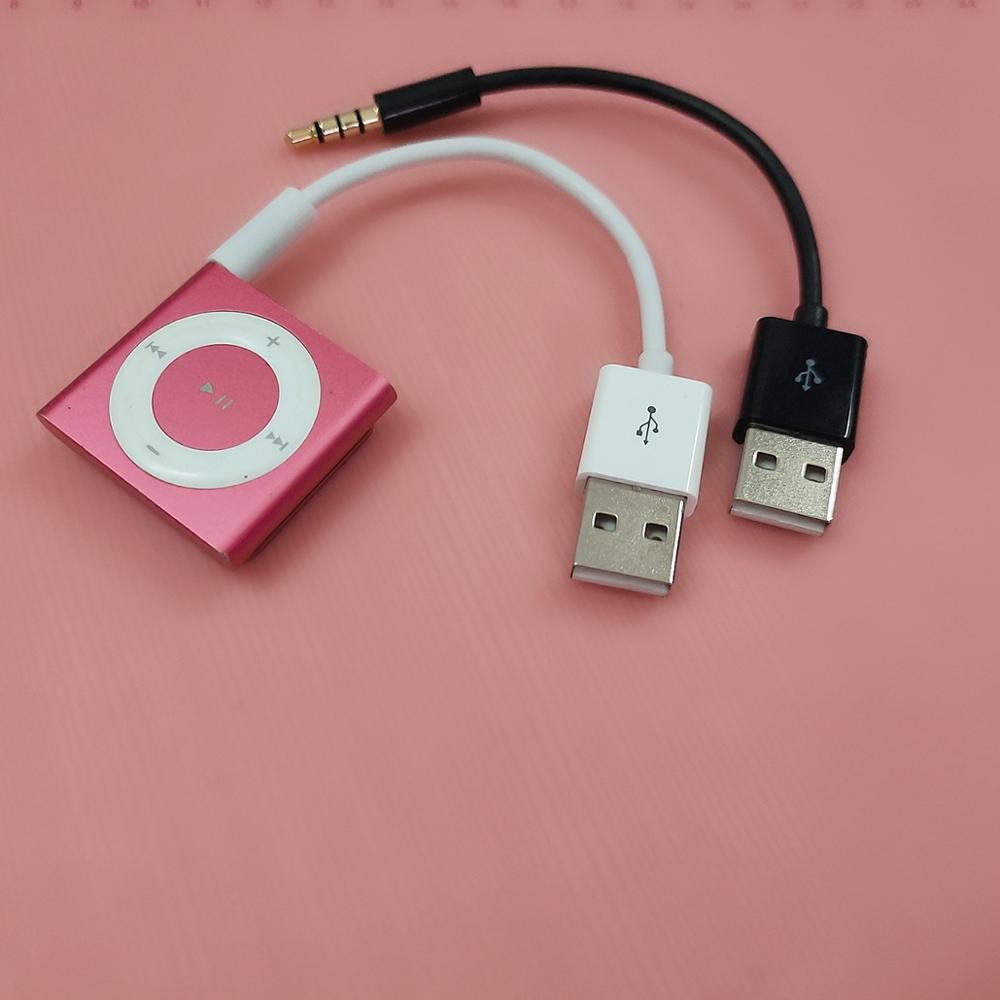 2Pack Usb Charger Data Sync Cable Lead Voor 3rd 4th 5th 6th 7th Gen Ipod Shuffle