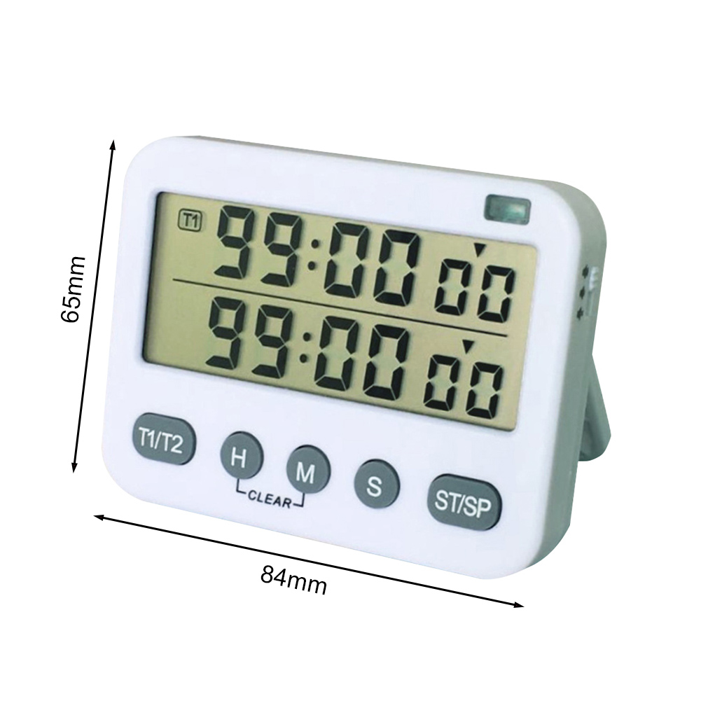 Digital Timer For Kitchen Cooking Shower Study Stopwatch LED Counter Alarm Clock Manual Electronic Countdown Clock Function