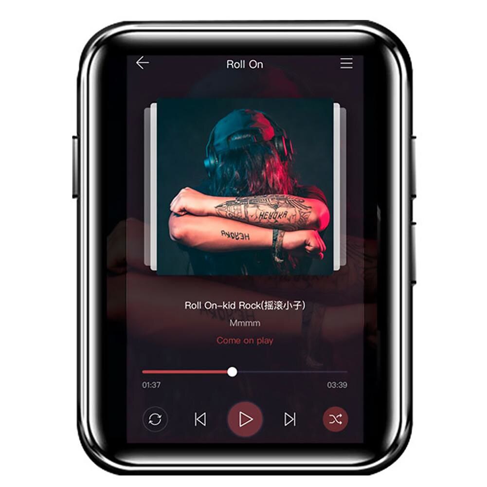 Multi-Media MP3 Player 1.8-inch Touch Screen HiFi Navigation Function Lossless Sound Expandable With 256G TF Card