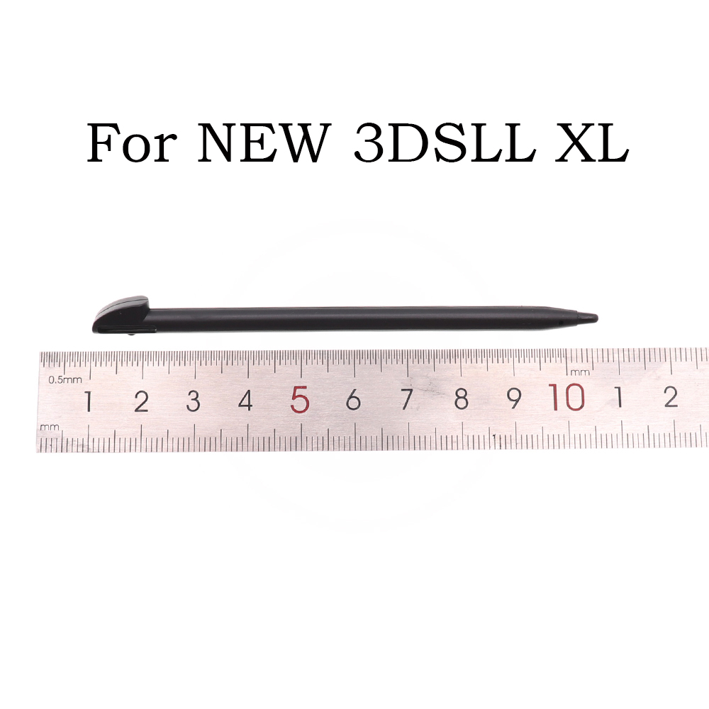 1szt Metalowy rysik teleskopowy Plastikowy rysik do ekranów dotykowych dla 2DS 3DS New 2DS LL XL New 3DS XL Dla NDSL DS Lite NDSi NDS Wii: YELLOW