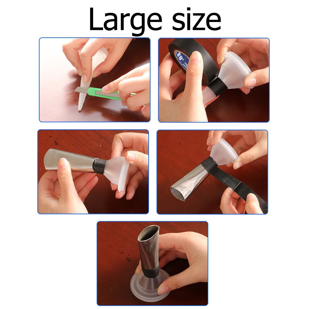 5-35mm Silicone Caulk Nozzle Applicator Caulking Finisher Glue Sealant Stainless Steel Finishing Tool Kitchen Bathroom Sink