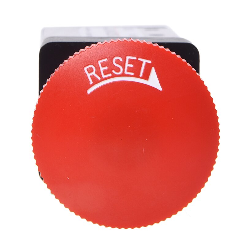 1/4"PT 2 Position 3 Way Momentary Mushroom Button Pneumatic Mechanical Valve