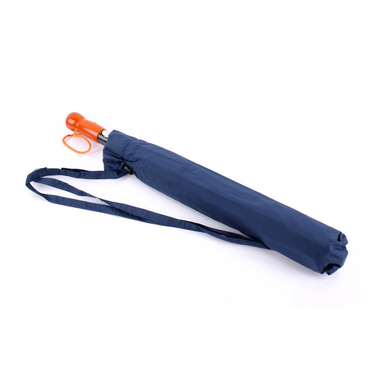 EasyZreal Nuovo Grandi Ombrelloni Uomini Automatico Ombrello Antivento Pioggia 2 Pieghevole Di Legno Lungo Manico Pesca Maschio parasole per Il Regalo Uomo: blu