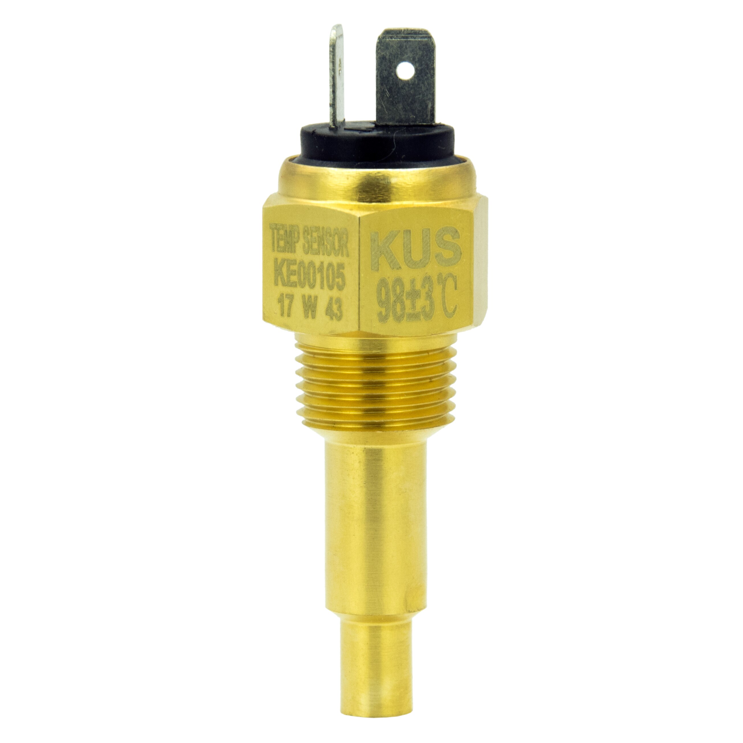 KUS Water Temperature Sensor for Boat Marine Car Temp Gauge Alarm 3/8 - 18 NPT