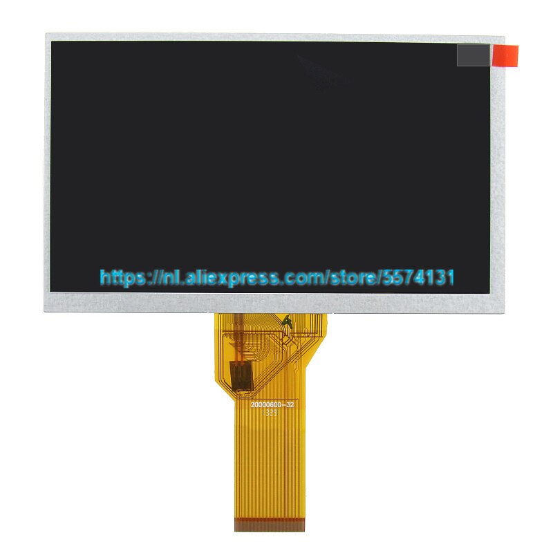 Nieuwe Lcd-scherm 7 pollici 1024*600 7300101463 E231732 7300130906 TFT 50 Spilli Bordo di autista del tenere sotto controllo 2AV HDMI VGA: Blu