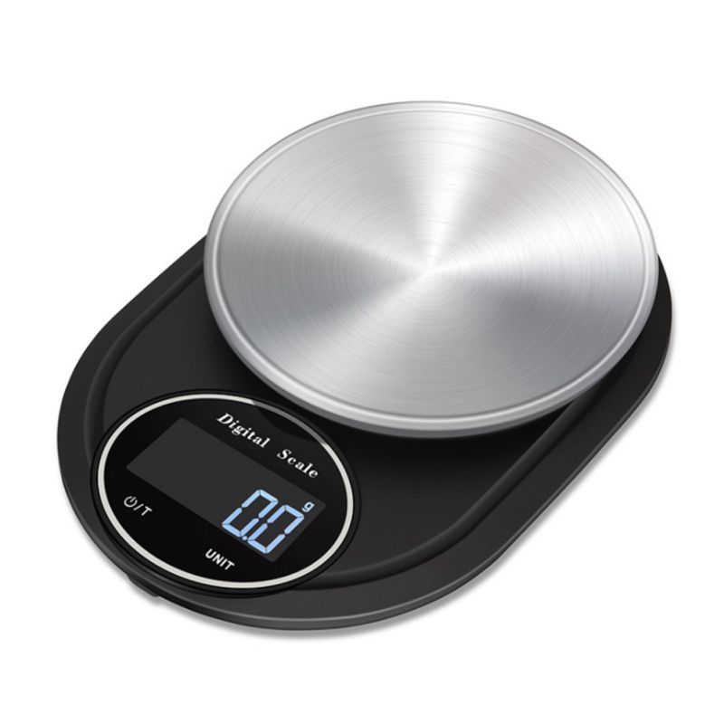 Digital Kitchen Scale 5kg / 0.1g Food Scale High Precision Weight Scales Electronic Baking & Cooking Scale with LCD Display