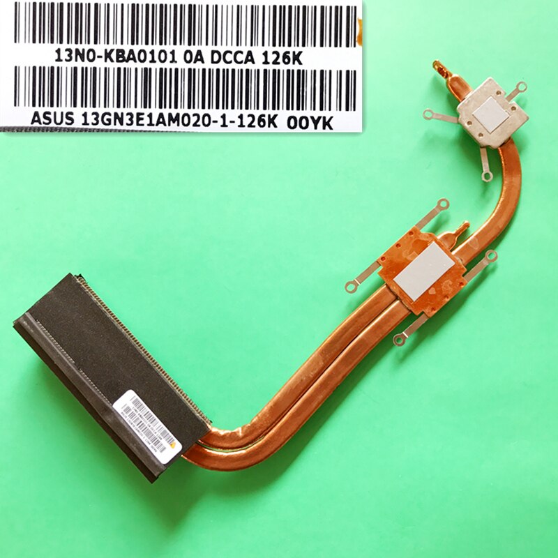 Disipador de calor para ventilador de CPU, módulo de tubo de cobre para Asus K53SD, KSB06105HB-AL10, KSB06105HB-AL10, KSB06105HB, AL10,