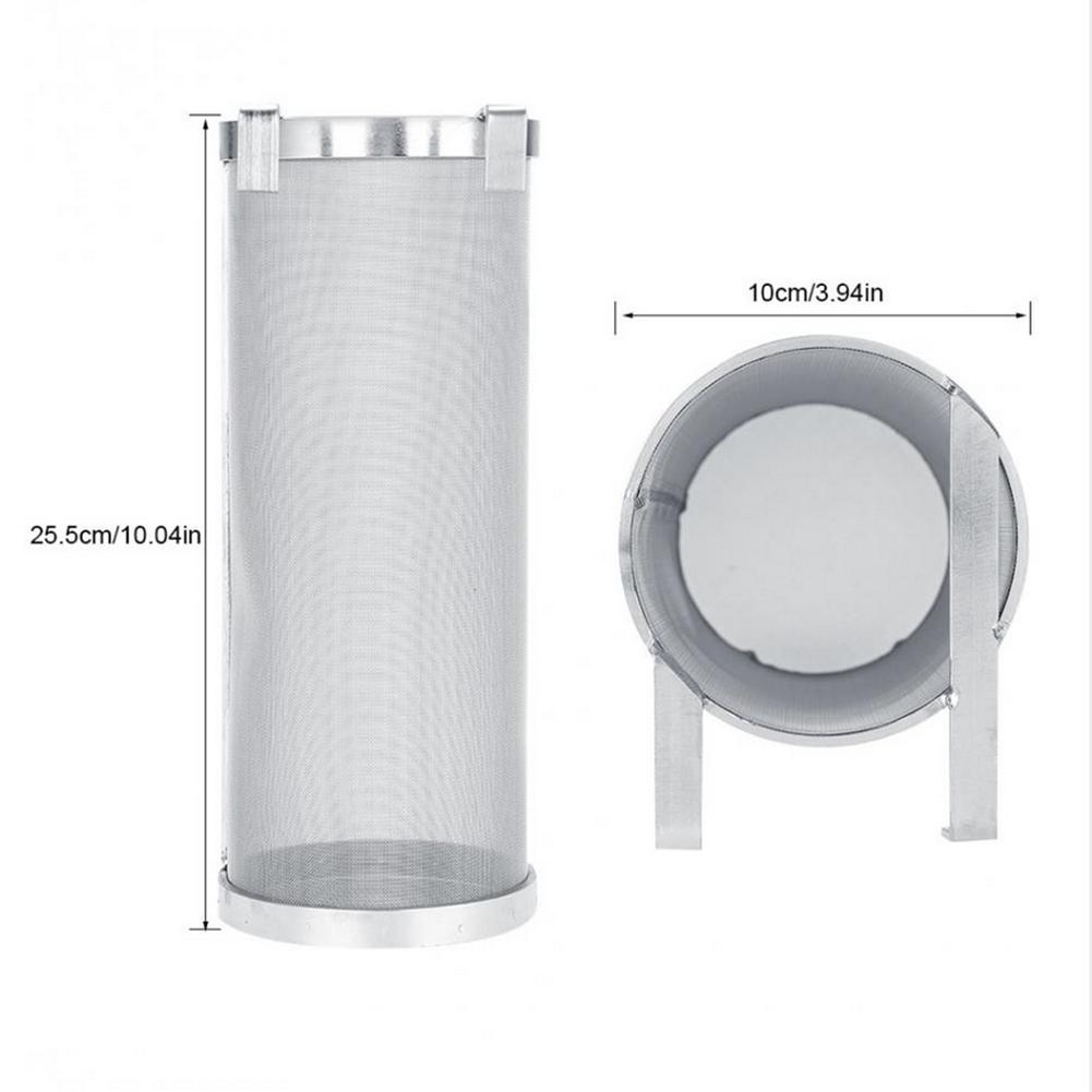 Filtre à Trémie Bière Gbtdoface - Acier Inoxydable 304 - Maille 300µm - Pour Brassage, Café, Thé - 7x29cm Ou 7x18cm