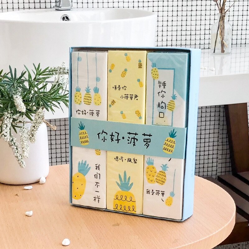 12 paquets papier essuie-tout imprimé mouchoir papier douche mouchoirs papier toilette serviettes jetables mariage anniversaire décoration