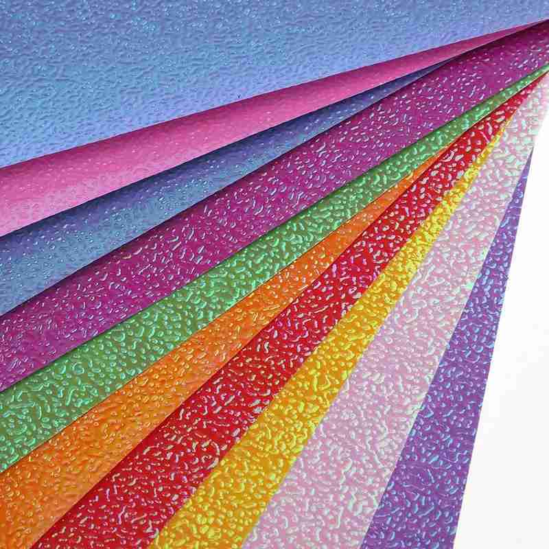 50pcs Origami Paper DIY Flash Pearlescent Origami Sheets Cardstock Paper Papers Single Sided Scrapbooking Decoration Paper