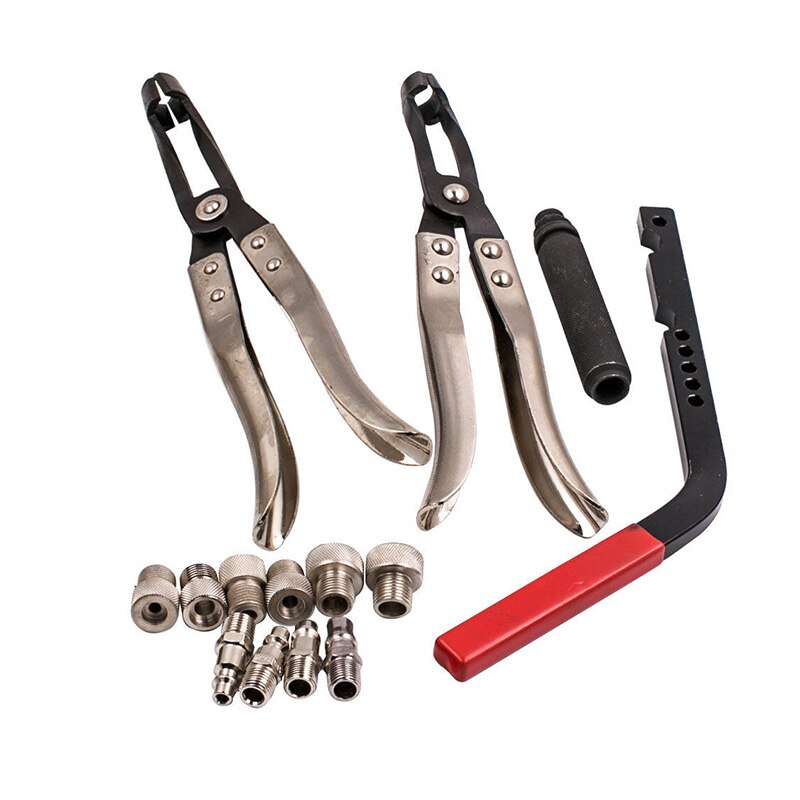 Demolished Valve Disassembly Tool Sets Extractor Valve Seal Clamp Pliers As Aftermarket Car Valve Spring Removal Tool
