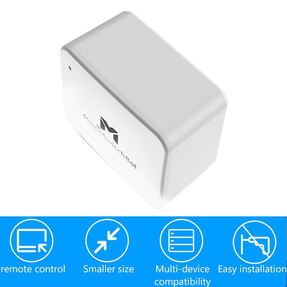 Bluetooth 5.0 Smart Switch Button Pusher for Garage Wall Light Switch App Timer Control