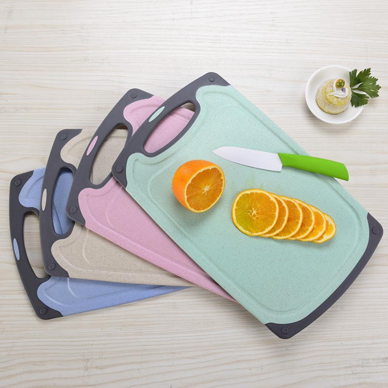 Wheat straw Cutting Board Degradable Chopping Board Food Slice Cut Chopping Block Chopping Board Kitchen Gadget Home Accessories