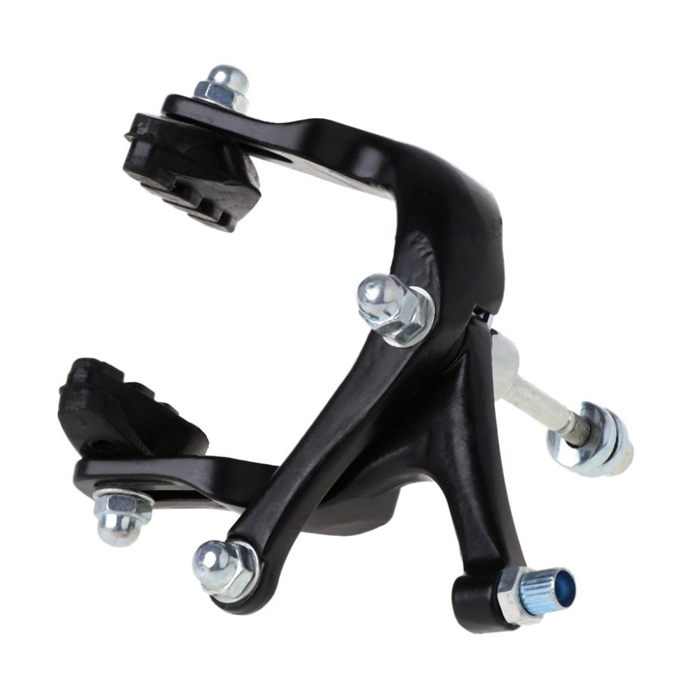 1 pc cykler bremsekaliber foran aluminiumslegering landevejscykel mtb lang arm anodiseret fast