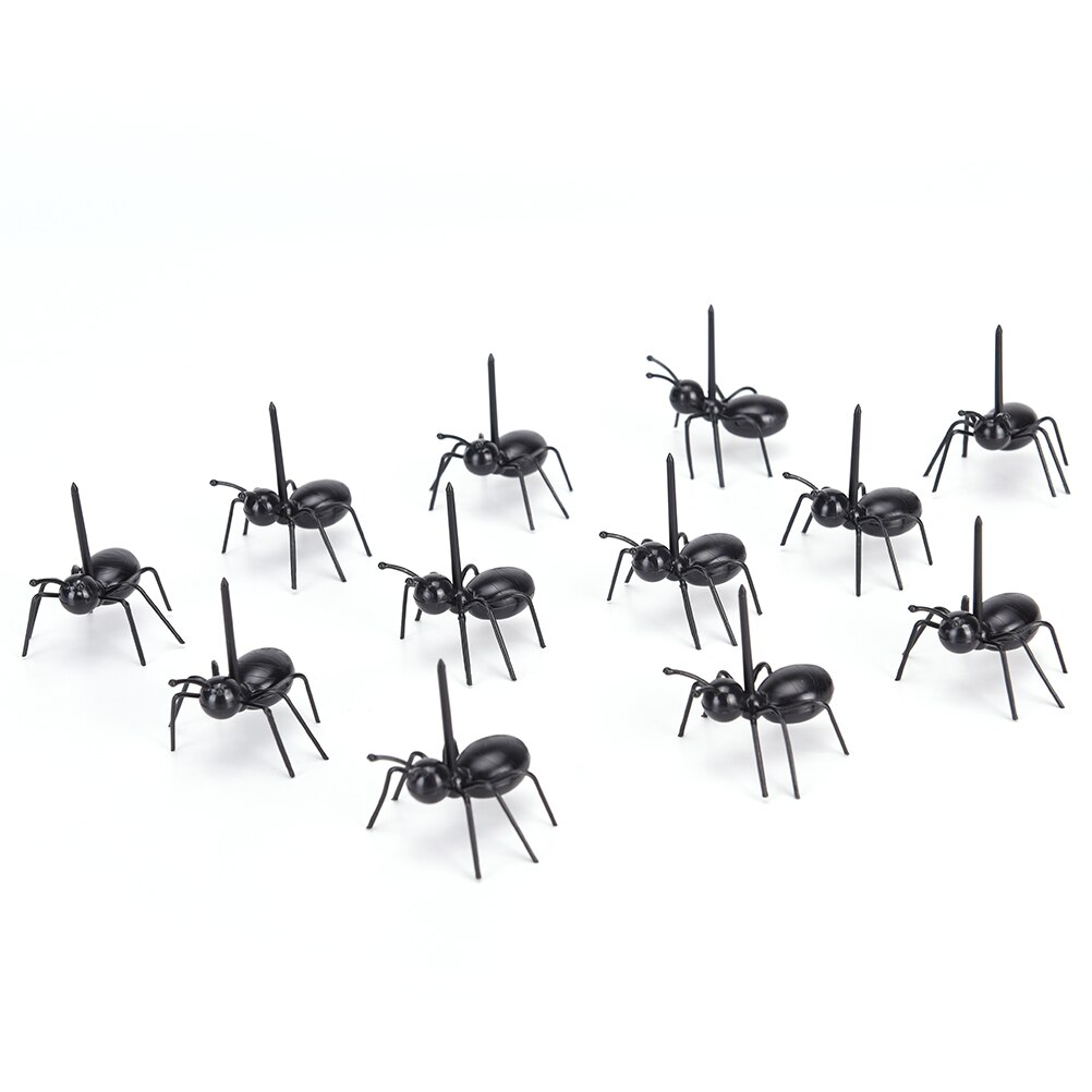 6/10/12/50pcs Reusable Pick Toothpick Plastic Forks Animal Bento Accessories Kitchen Bar Kids Dessert Tableware Party Supplies: 12pcs