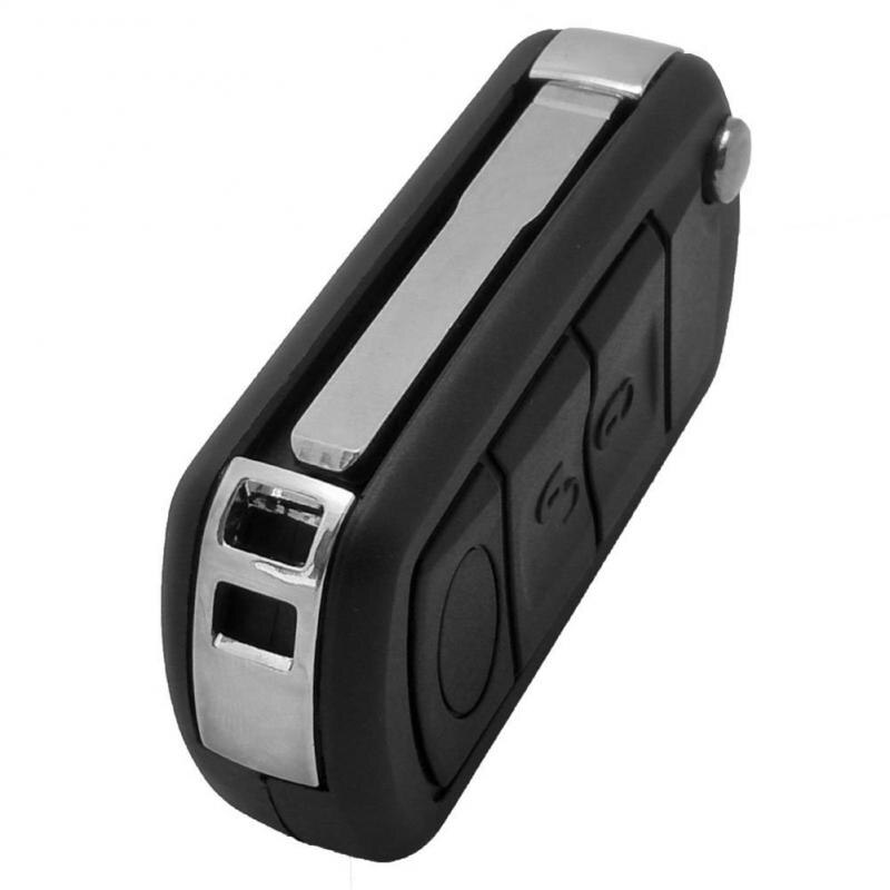 3 Knoppen Flip Key Fob Case Blade Case Vervanging Shell Cover Voor Land Rover Discovery Range Rover Auto Accessoires