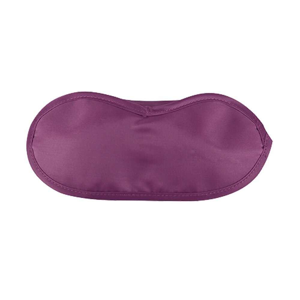 9 Kleuren Sleep Rest Slaapmiddel Eye Mask Eye Shade Cover Comfort Blinddoek Shield Patch Eyeshade: purple