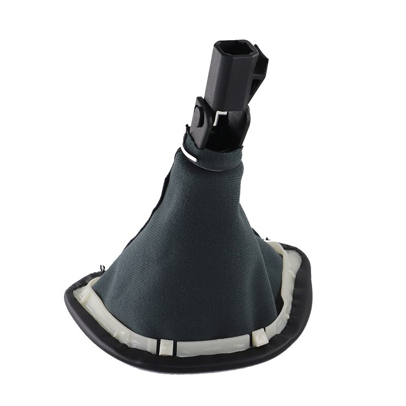 6 Speed Manual Black & Lederen Auto Shift Pookknop Hendel Gaitor Boot Cover Voor Mercedes Benz W639 Vito 2003 -
