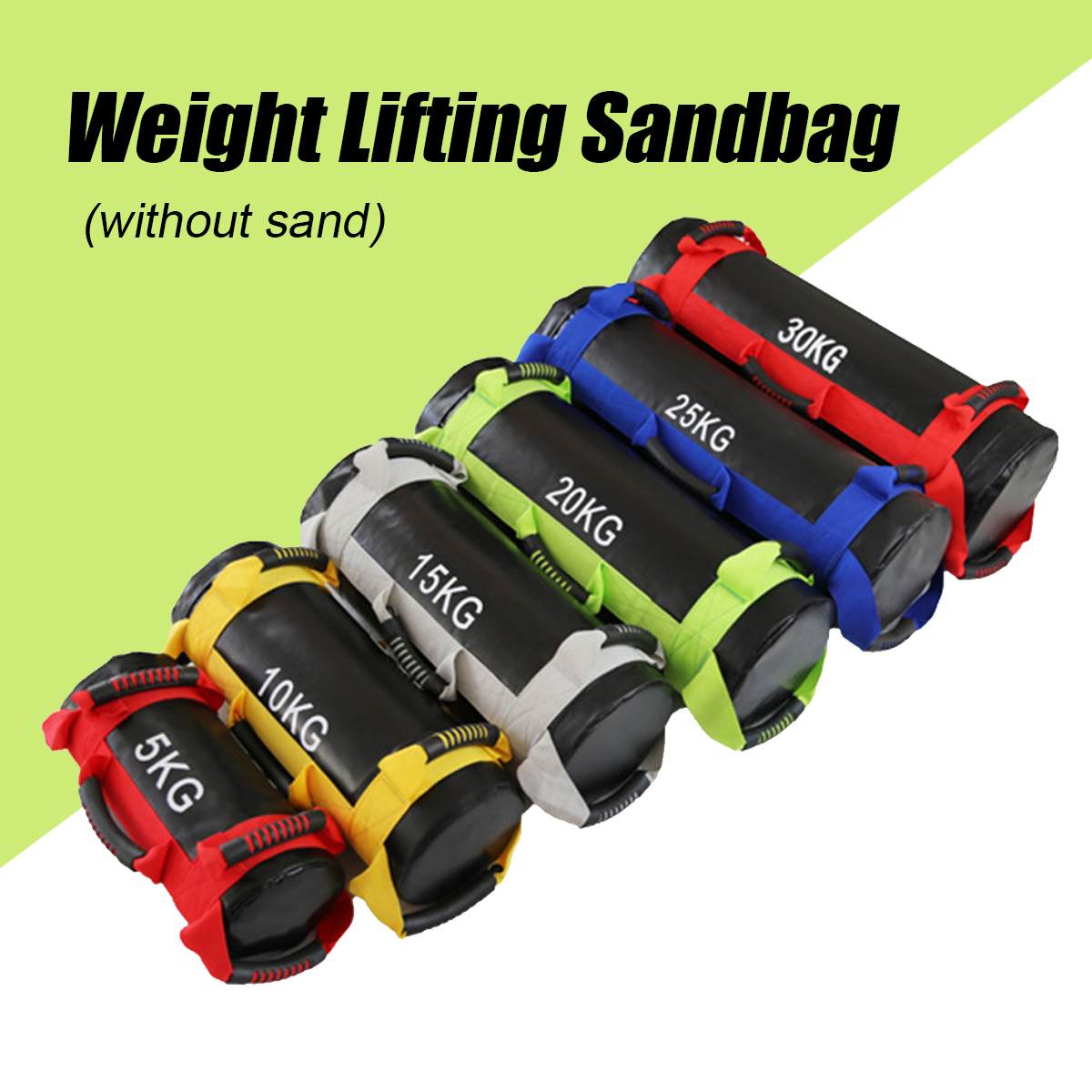 4sizes Weight Lifting Bulgarian Sandbag Boxing Fitness Workout Multi-functional Physical Training High Intensity Exercises Bag