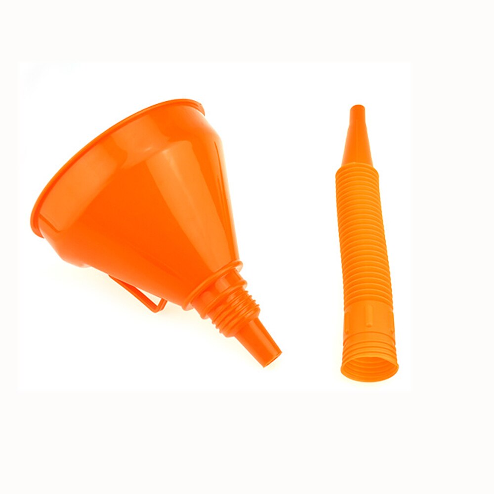 Detachable Car Water Oil Funnel Petrol Diesel Flexible with Spout Filter Medium