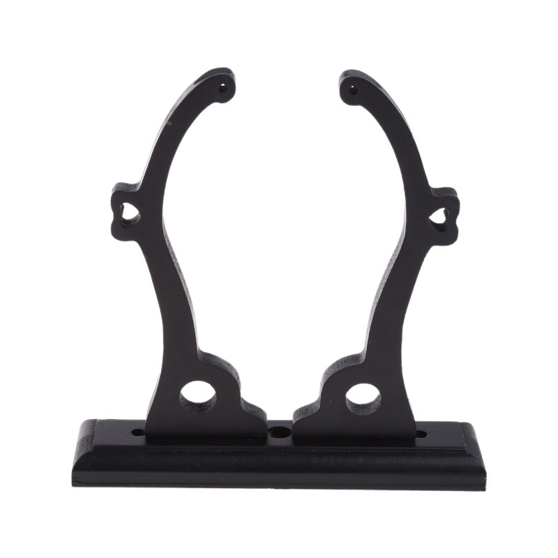 2022 Chinese Hand Fan Stand Wood Sturdy Round Fan Display Base Decorative Stand Handy Fan Display Holder Round Hand Fan