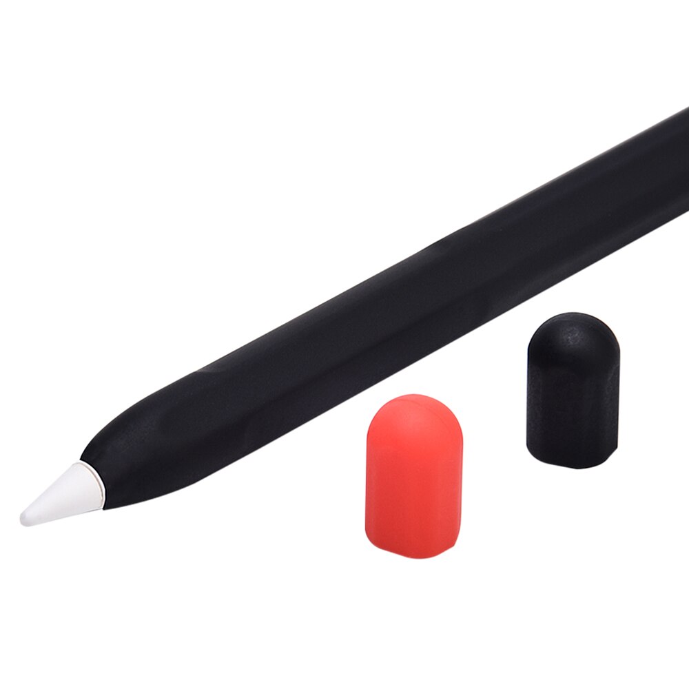 Silicone manchon capuchon pointe support de couverture tablette tactile stylet pochette manchon pour Apple crayon 2 housse pour Apple crayon 2: 04