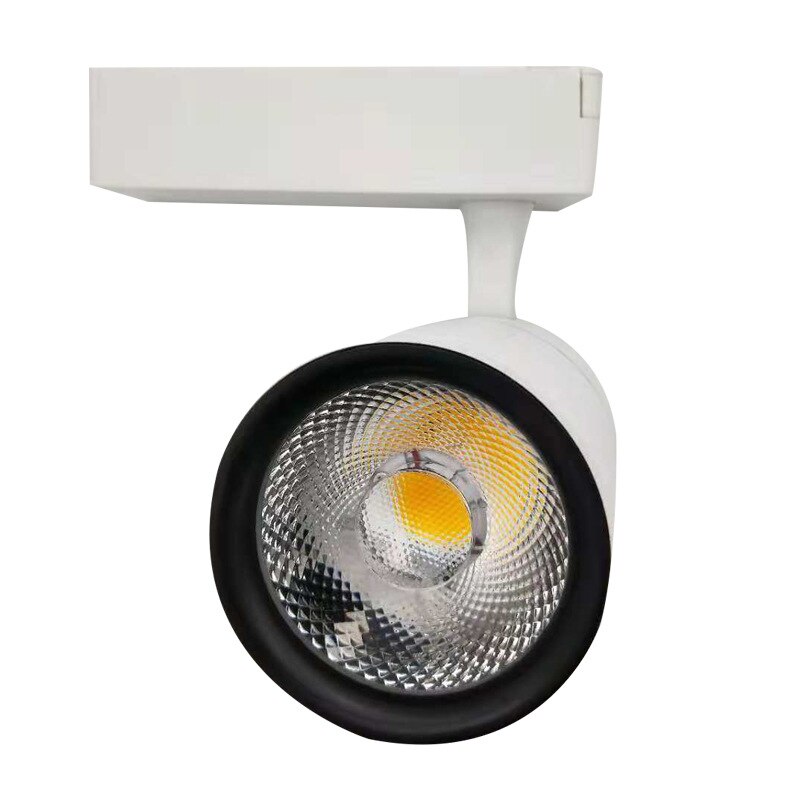 Luz de pista LED COB 20W 30W 35W foco de tres líneas de guía supermercado centro comercial showroom APS889-18