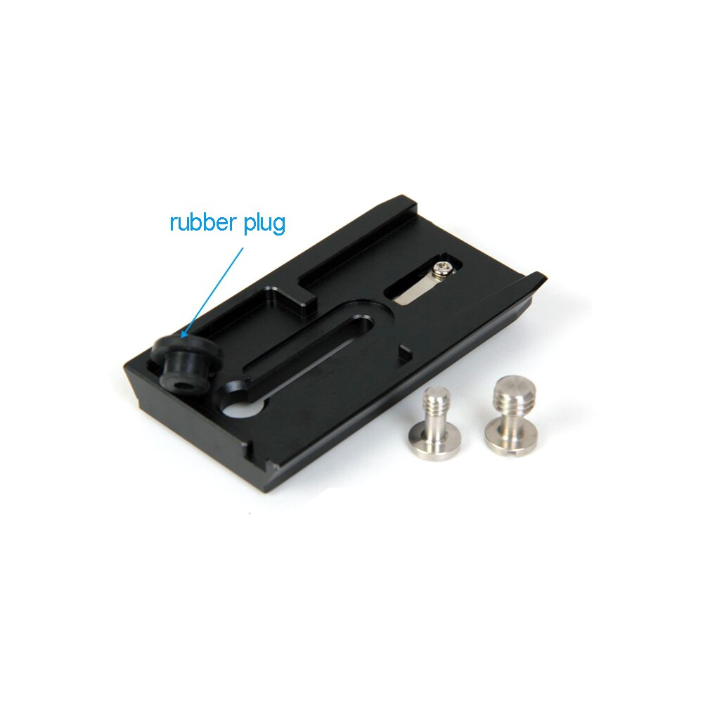 501PL Sliding Quick Release Plate 1/4"-20 & 3/8" Screws for Manfrotto 501HDV 503HDV 701HDV MH055M0-Q5