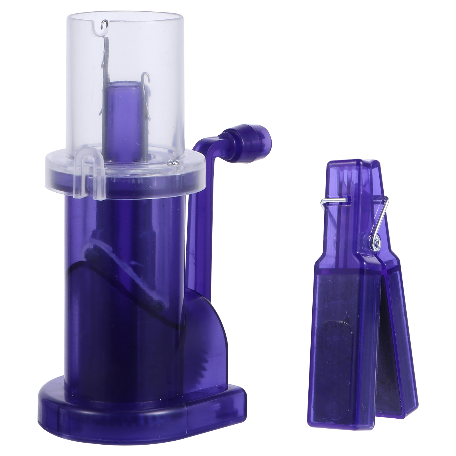 Hand Operated Winding Machine Hand Knitting Mill Diy Machine Weave Tool Knitting Spiral Loop Fishtail Button Stonework Craft: Default Title