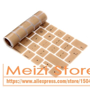 Silicone Laptop Keyboard Cover for Macbook Pro 13/15 Inch Touchbar EU Version A1706 A1707