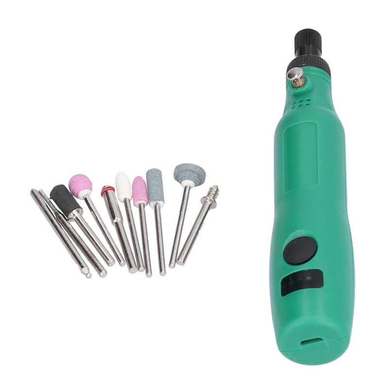Mini amoladora eléctrica recargable, pluma para molienda, bricolaje
