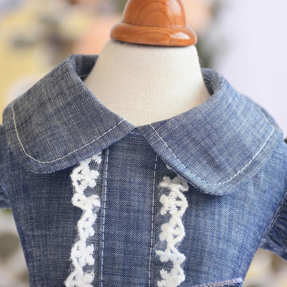 Spódnice dla psów letnie ubranie dla psa spódnica miękki oddychający ciepły wygodny guzik robić odzieży dla psa na zewnątrz