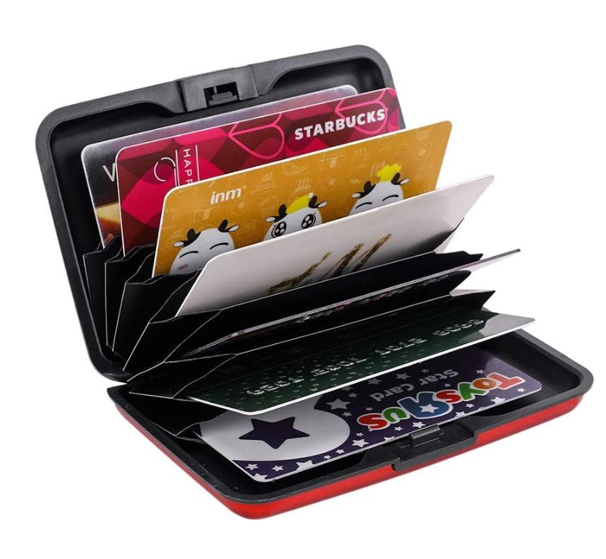 RFID Aluminum Wallet Credit Cards Holder Business Card Case Metal ID Case for Men Women