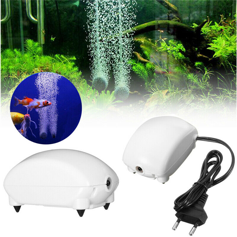 Ultra Low Noise Aquarium Luchtpomp Fish Tank Mini Air Compressor Zuurstof Pomp Aquarium Aquarium Zuurstof Pomp