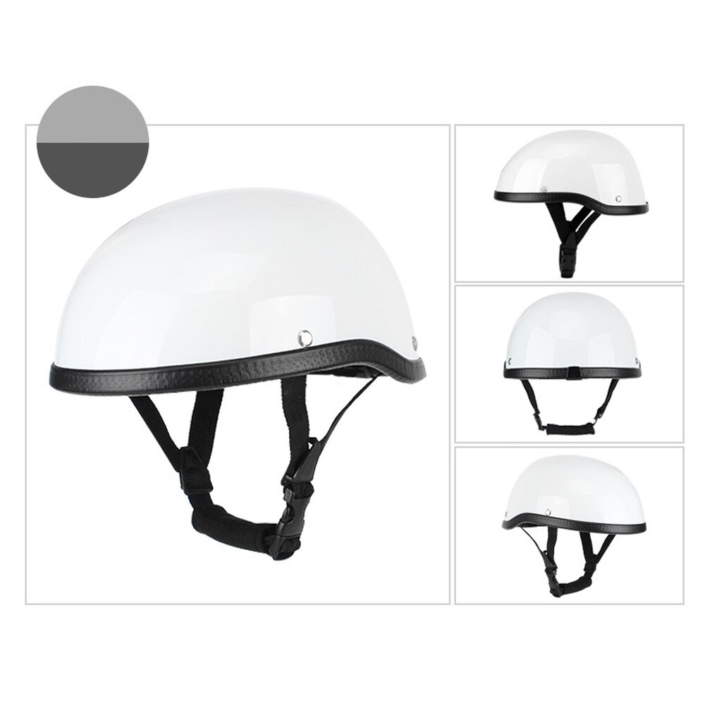 Half Gezicht Motorhelm Bike Helm Open Gezicht Casco De Moto Voor Cafe Racer Chopper Scooter Retro Motocross Helm