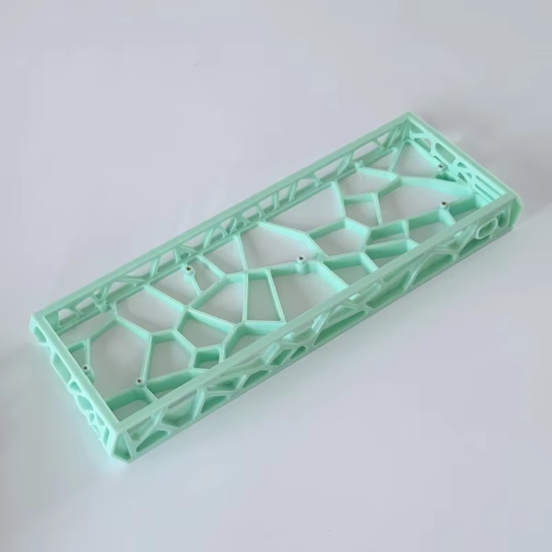 Holy60 Hollow Keyboard Case GH60 GT60 Mad60 Wooting60 M6 Custom Keyboard Shell White/red PC Gamer DIY Mechanical Keyboard: Cream Color