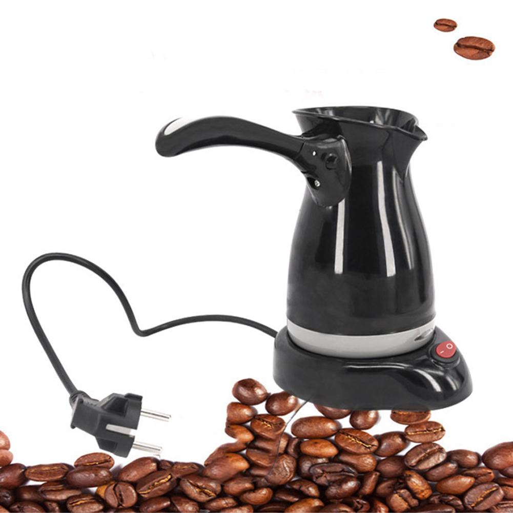 600w elektriske kaffemaskine kaffemaskine elkedel tyrkisk kaffekande til hjemmekontoret: B