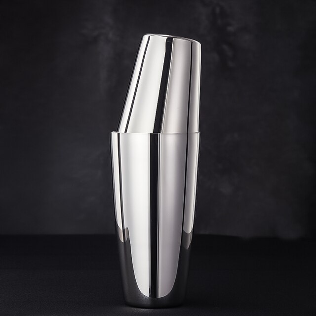 Bar Soul Made In Japan Naranja Boston Shaker SUS304 Stainless Steel Cocktail Shaker Bartender Tools: Bottomless