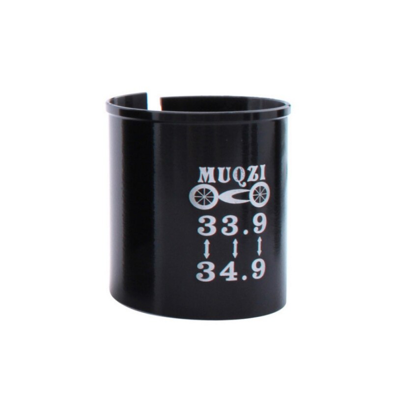 Cykelsits sadelstolpe sadelrör justerbar hylsa konverteringshylsa 31.6-33.9 aluminium sadelrör adapter konverteringshylsa: 1