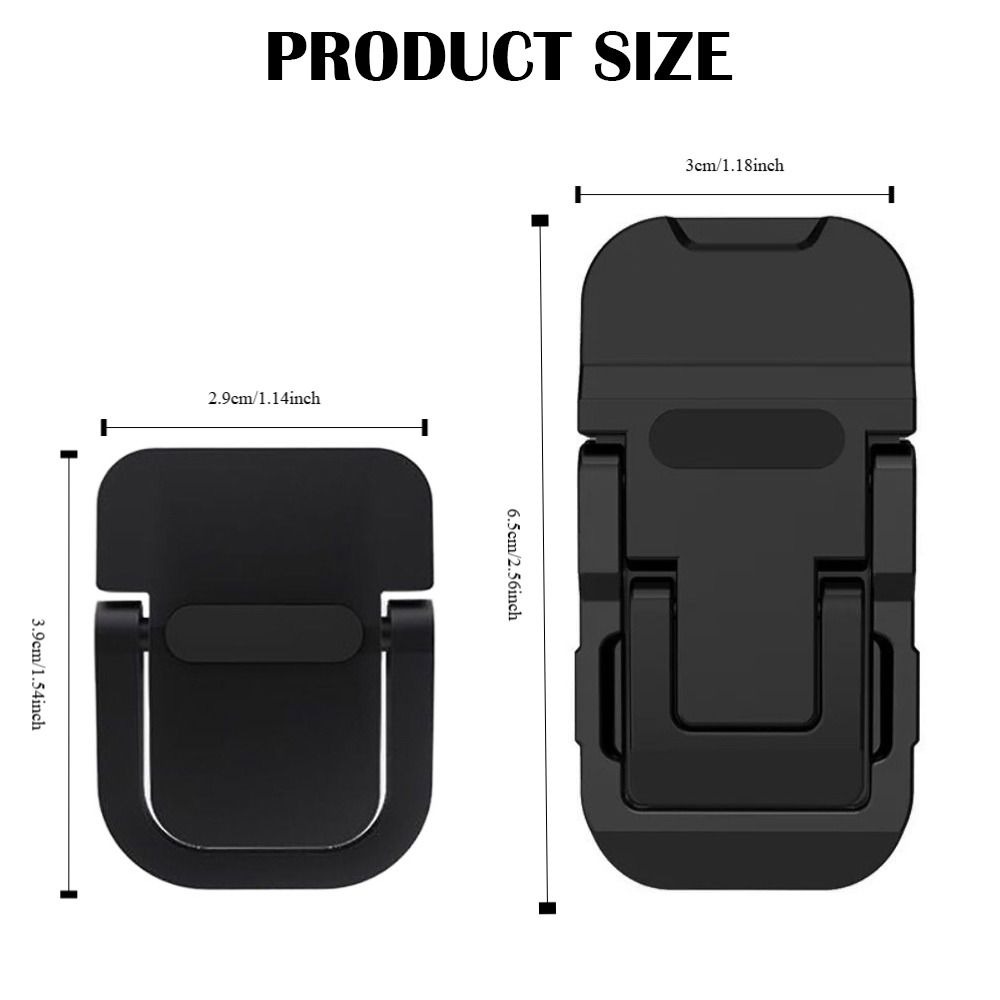 Portable Laptop Stand With 2 Adjustable Angles Foldable Bracket Invisible Laptop Riser Stand For HP Dell Lenovo Notebook Holder
