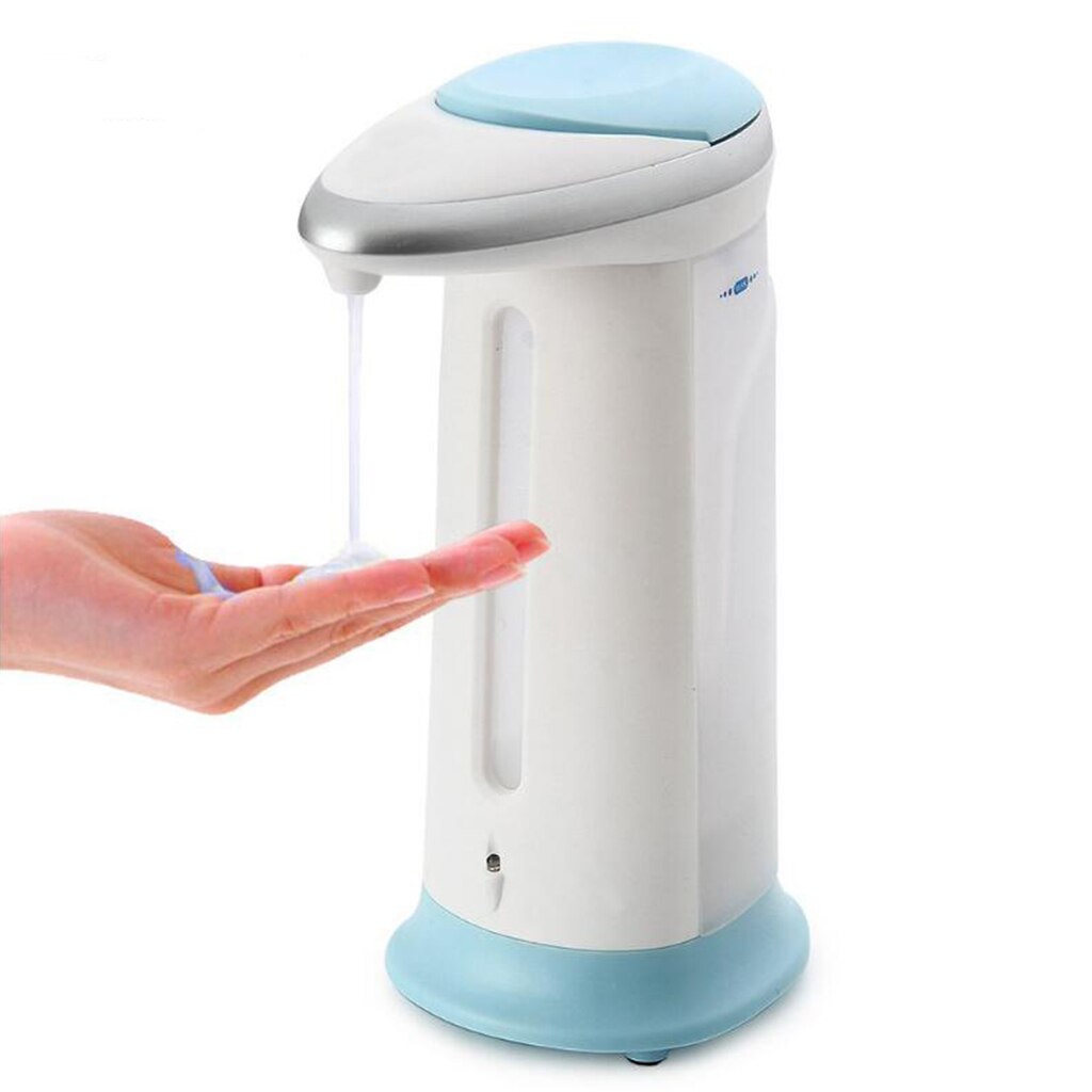 intelligent berøringsfri såpedispenser automatisk skummende smart sensor flytende såpedispensator til håndvask på badet kjøkken: Alternativ 2