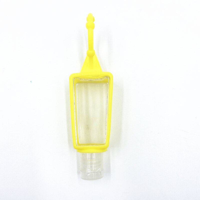 1Pc Mini Hand Sanitizer Sub Bottle 30ml Portable Traveling Refillable Bottle Silicone Protective Cover Storage Bottle Container: No19