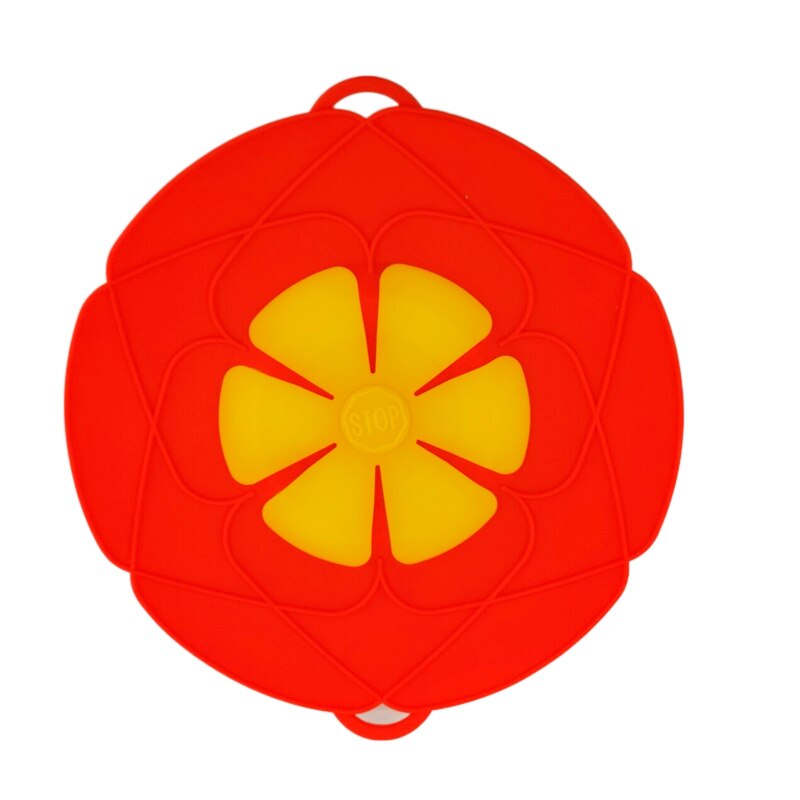 Tapa Silicona Antidesbordamiento Para Ollas 15-28cm - Resistente Calor 230°C, BPA Free, Evita Salpicaduras Microondas