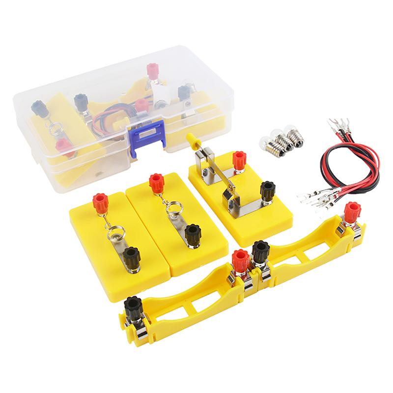 Elever kretsexperimentutrustning för skolan kretsar lärande fysik lab kit