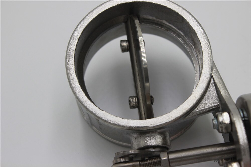 3'' 76MM Stainless Steel Exhaust Control cutout Valve Set With Vacuum Actuator Open Style