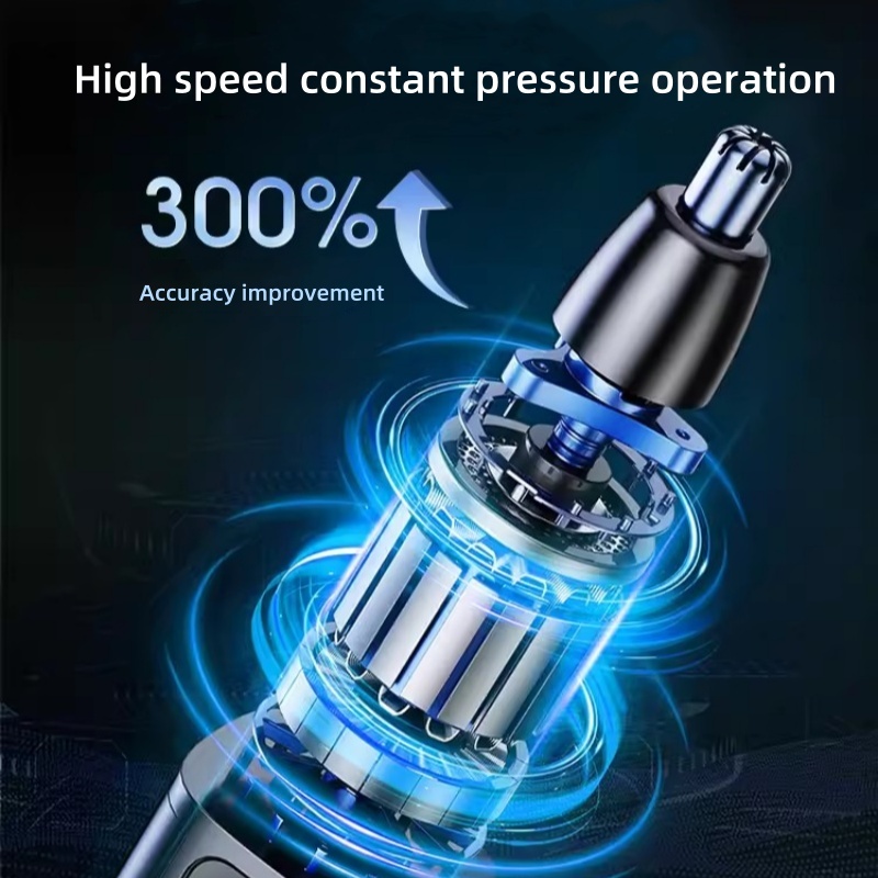 Xiaomi nova tela de toque recarregável elétrica orelha nariz aparador de pêlos tipo-c carregamento rápido portátil clipper trimmer para nariz