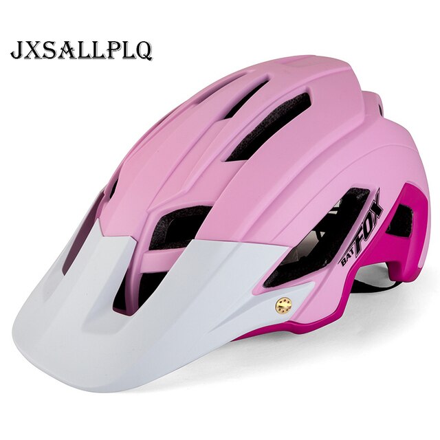 Batfox Fiets Helm Bat Ultra Licht Mountainbike Fiets Helm Mannen En Vrouwen Road Rijden Helm Met achterlichten: B-03