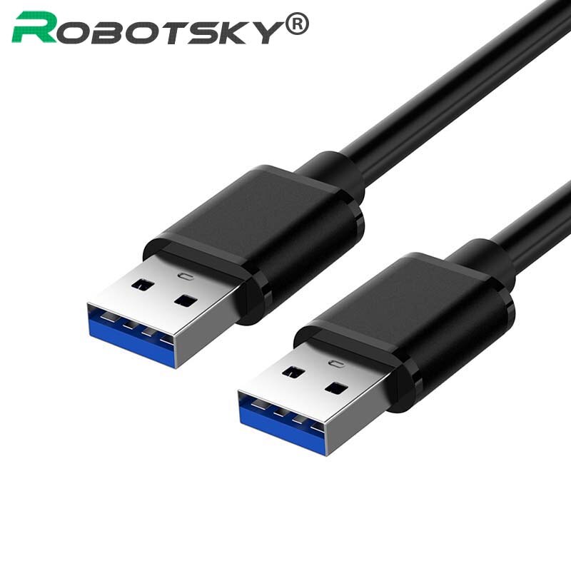 Cavo USB 3.0 5Gbps super velocità tipo A da maschio A maschio cavo di sincronizzazione dati cavo di prolunga USB per stampante PC portatile radiatore