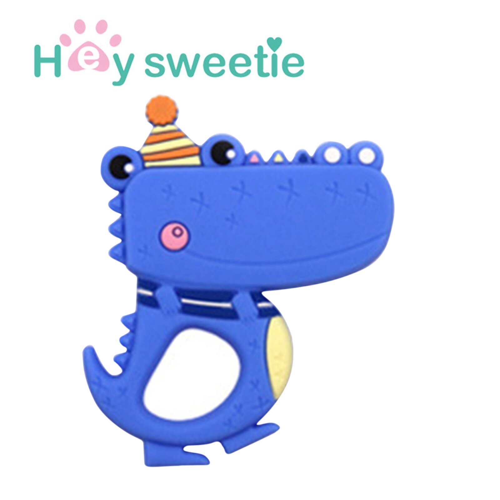 Baby 0-12 Maanden Silicone Bijtring Speelgoed Een Verscheidenheid Van Schattige Dieren Om Uit Te Kiezen Peuters Veilig Kauwen Zorg kinderen Speelgoed: E